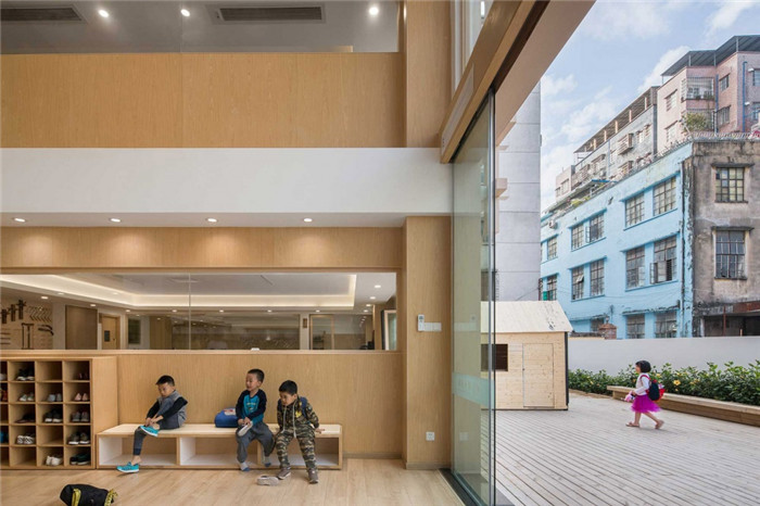 原木色幼兒園設(shè)計(jì)   Lion國際幼稚園裝修設(shè)計(jì)方案