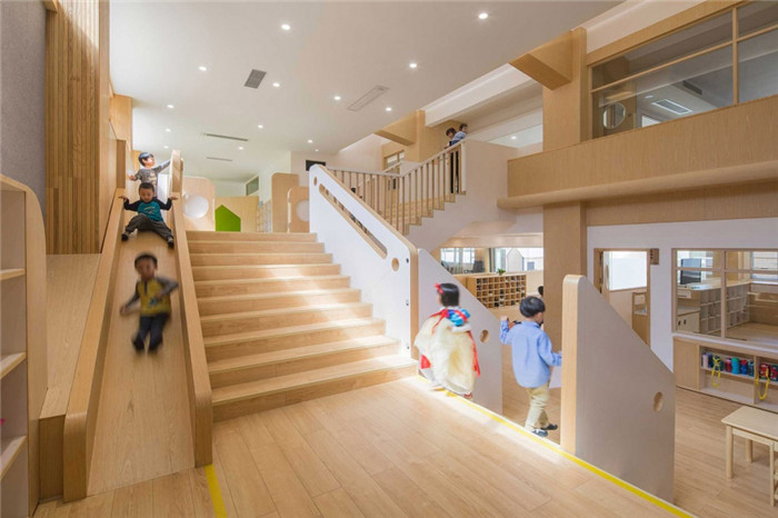 原木色幼兒園設(shè)計(jì)   Lion國際幼稚園裝修設(shè)計(jì)方案