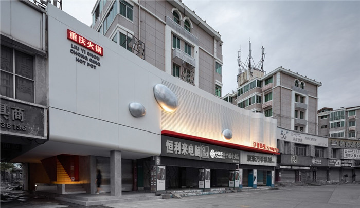重慶火鍋旗艦店外觀裝修設(shè)計(jì)方案