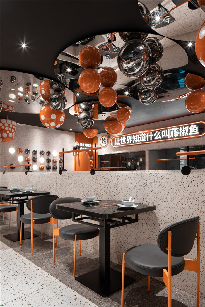 樂園主題沉浸式體驗(yàn)  魚來(lái)坊連鎖餐飲店面裝修設(shè)計(jì)案例
