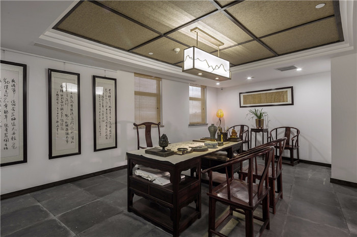 擇守書院新中式國學(xué)教育培訓(xùn)機(jī)構(gòu)裝修設(shè)計(jì)實(shí)景圖