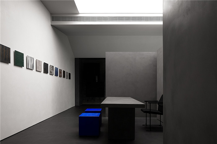 鄭州材料展廳裝修公司推薦藝術(shù)漆展廳裝修設(shè)計方案